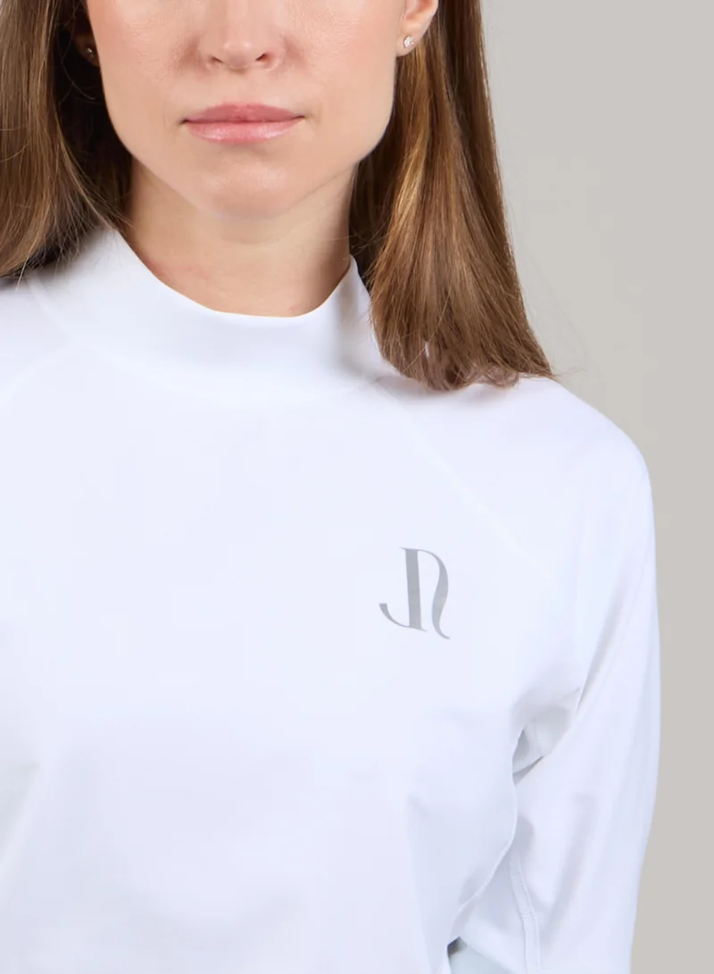 Just Nature White Long Sleeve Rashguard for Women | Best Price UAE